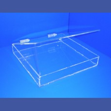 CAJA con tapa con bisagras<br>Medidas: 200 x 200 x  50 mm<br>